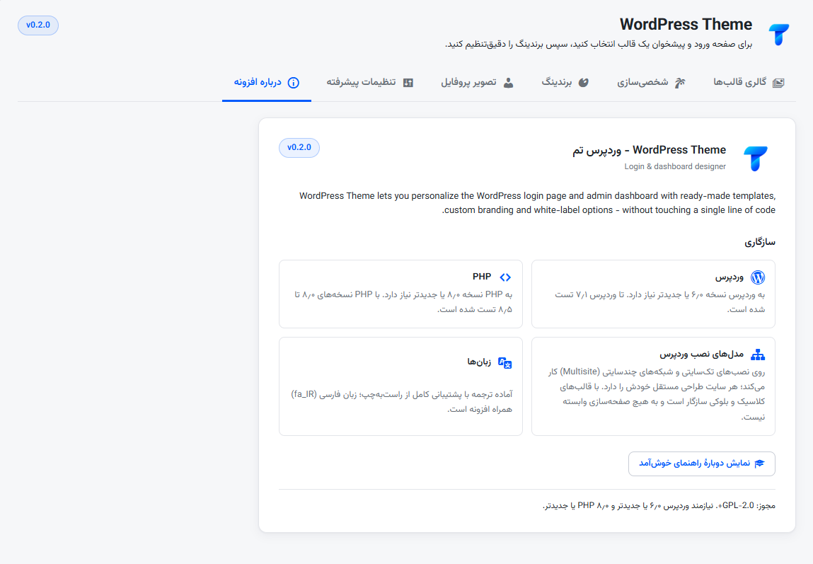تصویر دمو ۶ افزونه وردپرس تم